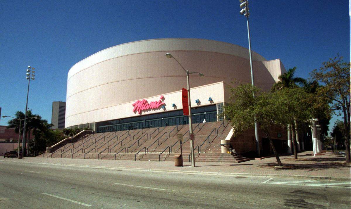 Miami Arena in 2001.