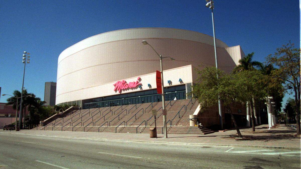 Miami Arena in 2001.