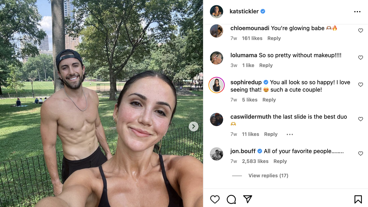 Kat Stickler and Jason Tartick announce the end of their beloved relationship.