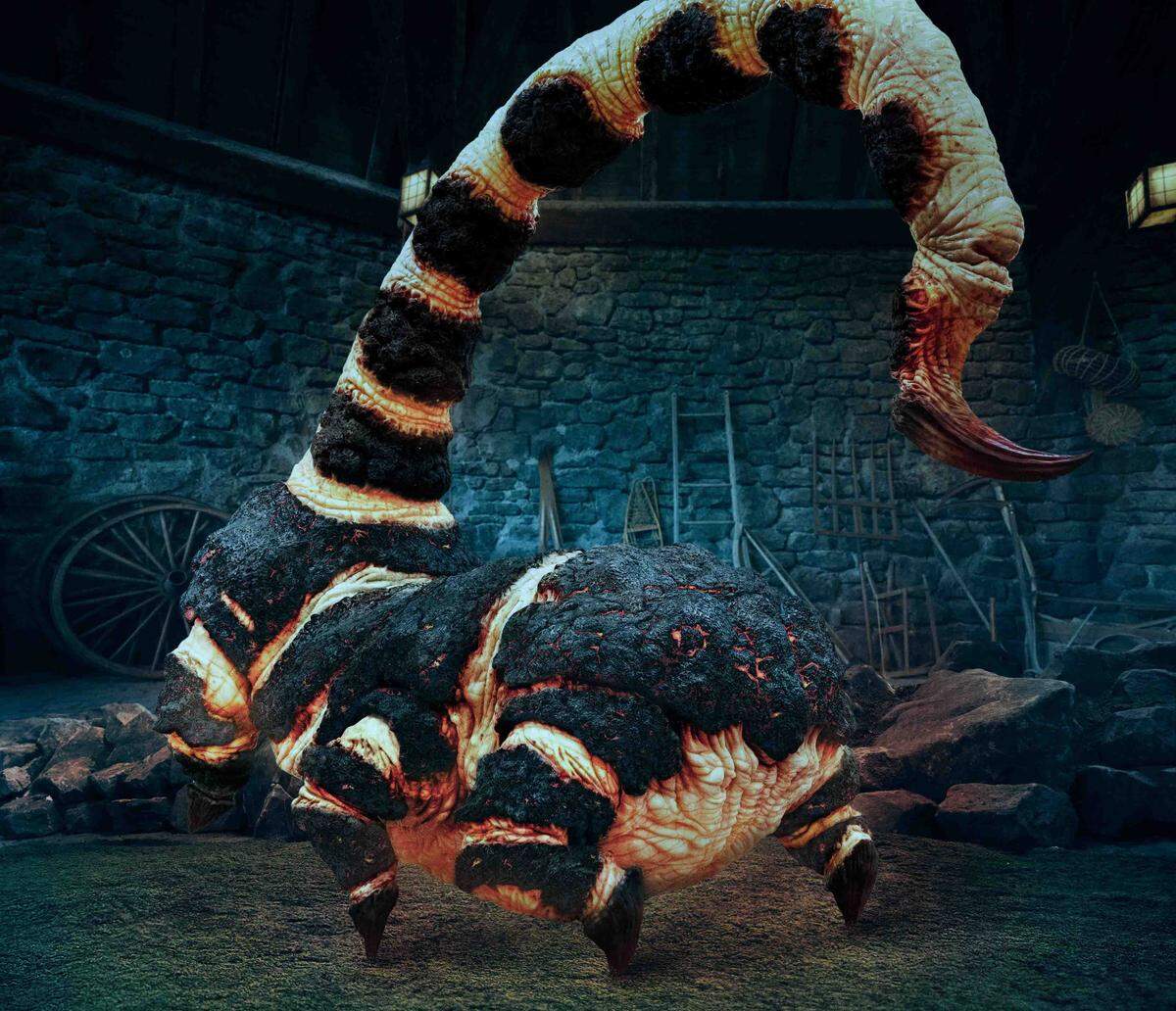 Universal Creative brought to life the blast-ended skrewt for Hagrid’s Magical Creatures Motorbike Adventure.