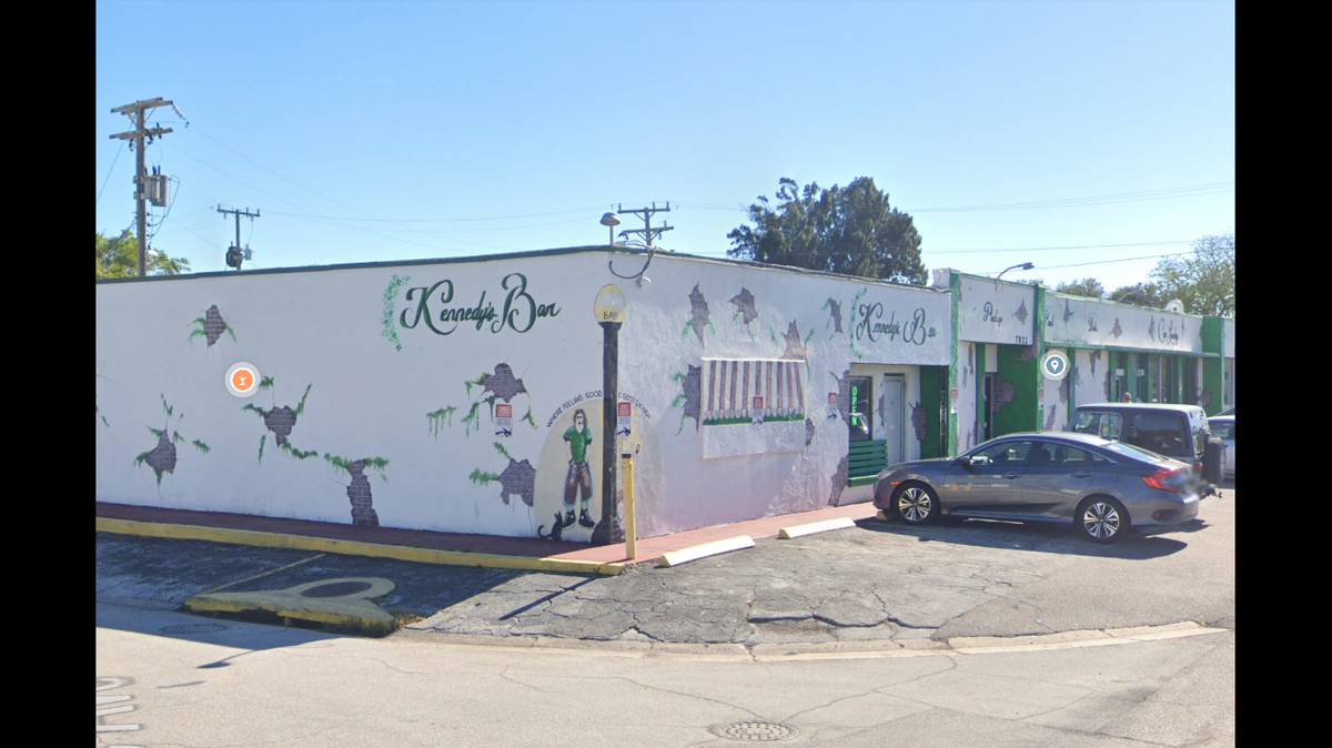 The machete incident happened April 2 at Kennedy’s Lamp Post Tavern in in Cape Canaveral, Florida, WKMG reports.
