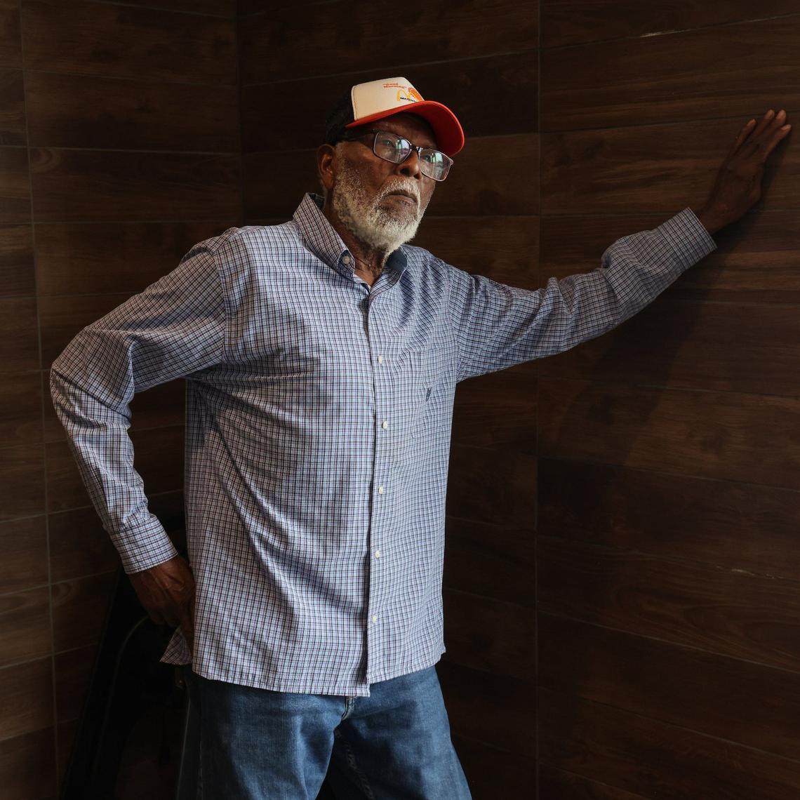 Army veteran James McDonald, 89, is photographed on Thursday, March 28, 2024, in Miami.