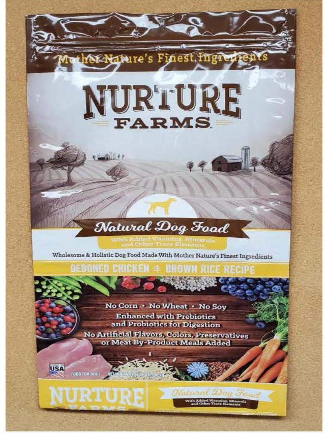 Nurture Farms Natural Dog Food Deboned Chicken & Rice Recipe