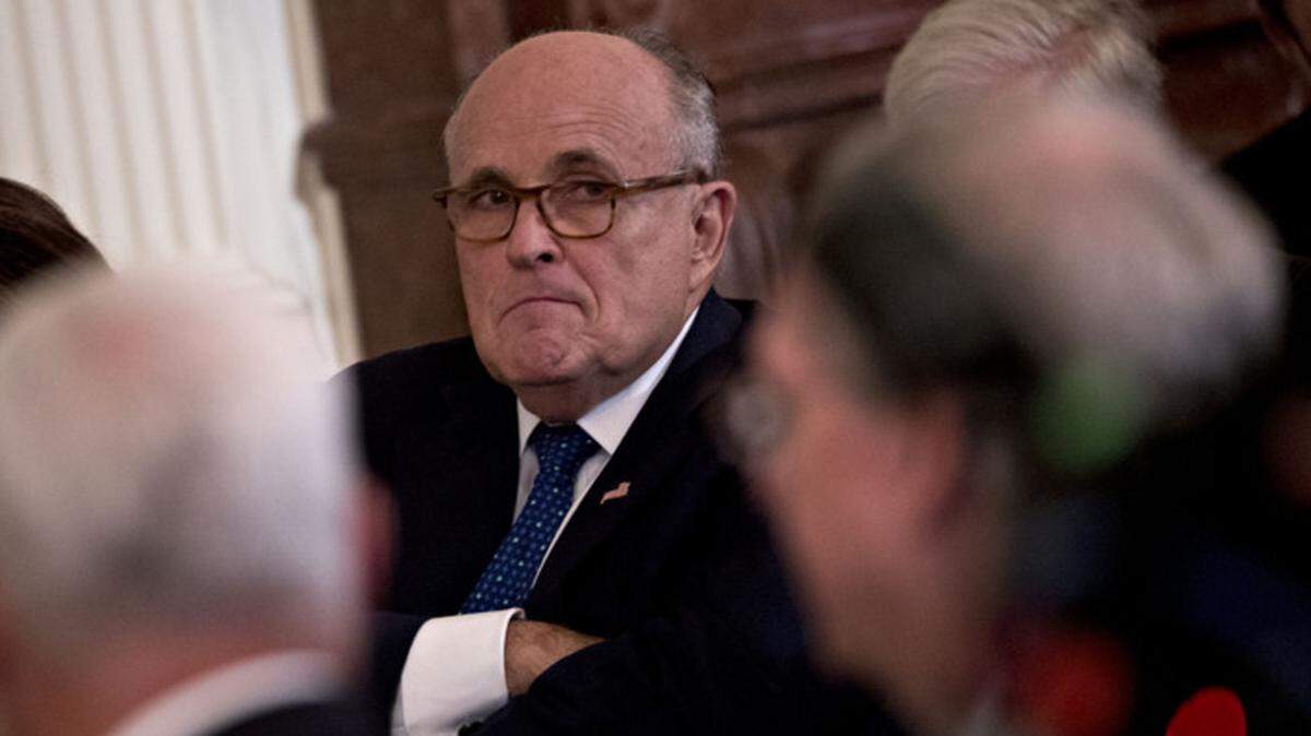 Rudy Giuliani has been implicated in President Trump blocking military aid from Ukraine unless it agreed to investigate Democratic rival Joe Biden and his son Hunter.
