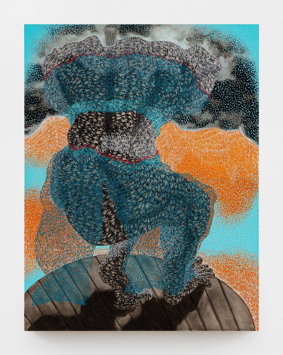 Didier William’s 2020 painting “Gwo Madame” will be shown at Museum of Contemporary Art - North Miami in the show “Didier William: Nou Kite Tout Sa Dèyè.”