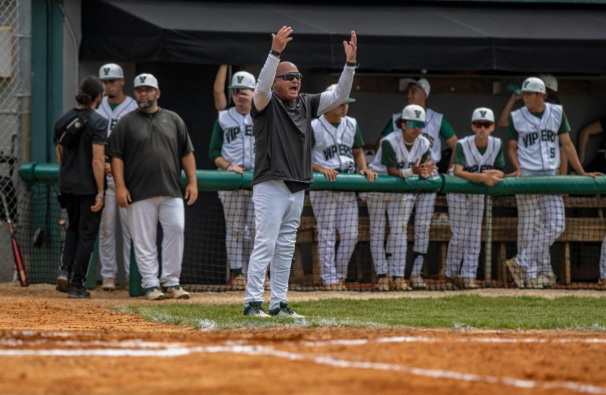 Varela baseball coach Lazer Collazo is the Miami Herald’s Miami-Dade Class 7A-6A Coach of the Year.