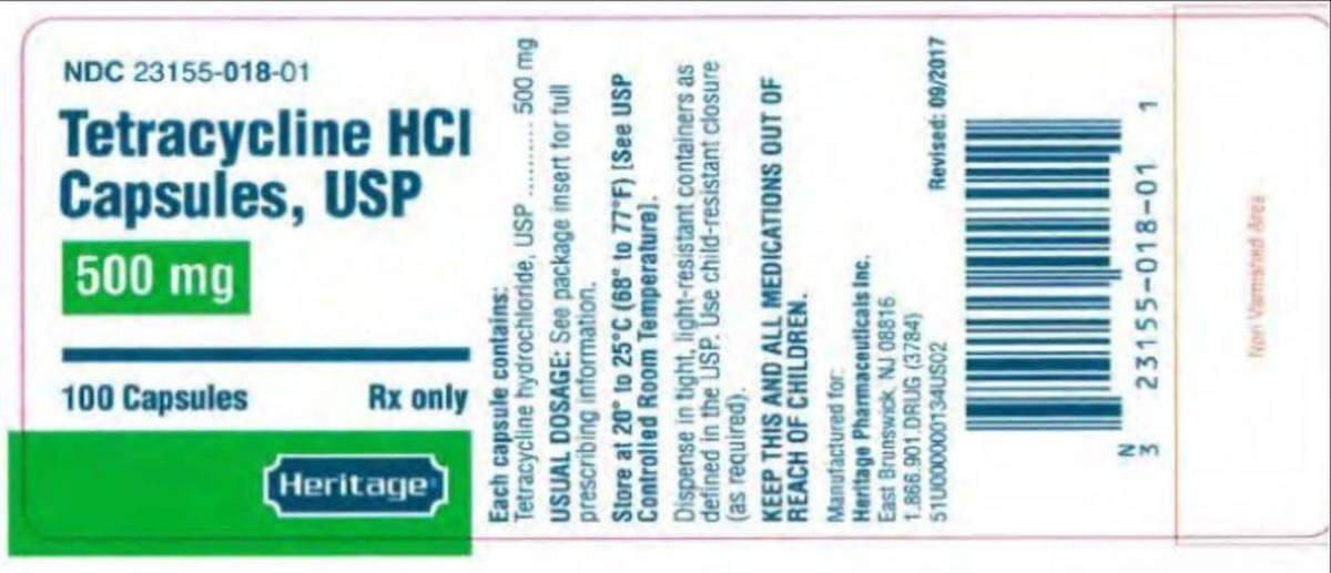 Heritage Tetracycline 500
