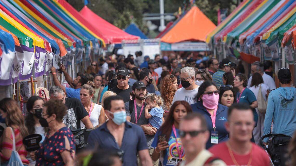 Miami Book Fair’s street fair runs Nov. 18-20 at Miami Dade College’s Wolfson campus.