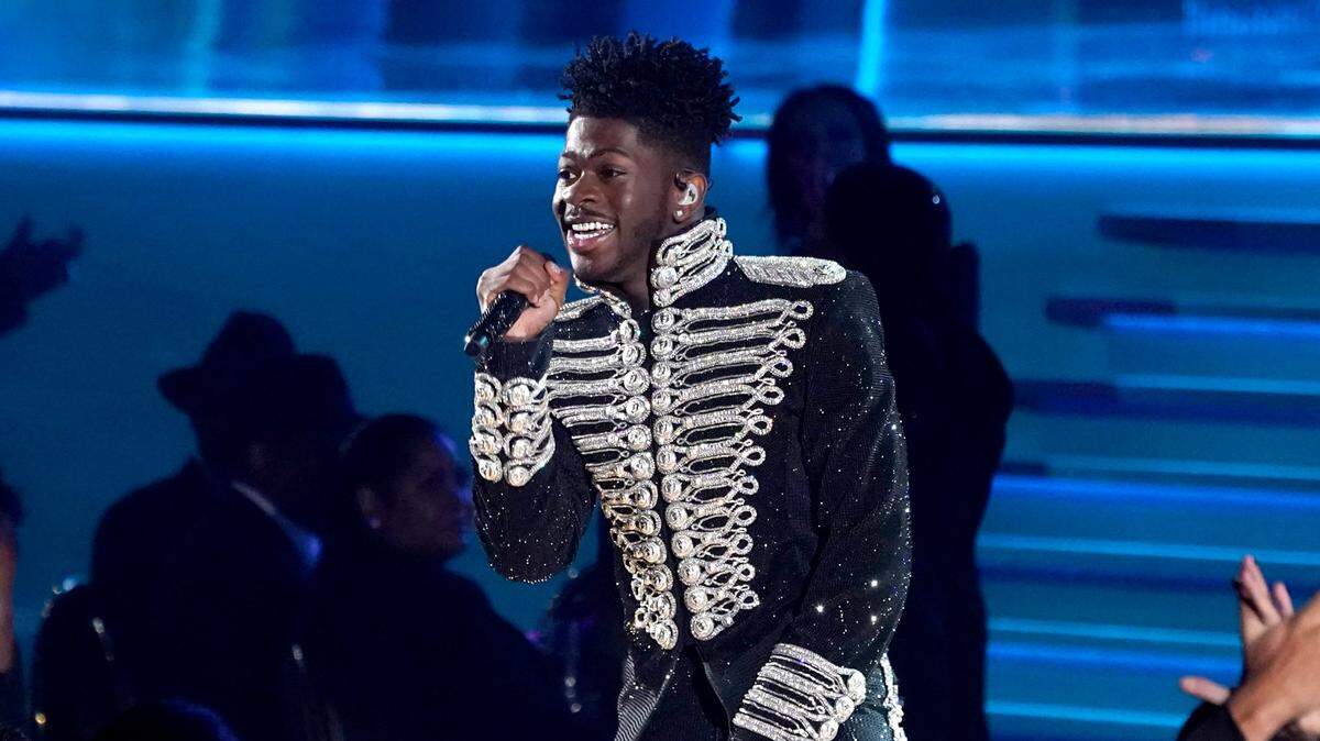Lil Nas X performs a medley at the 64th Annual Grammy Awards on Sunday, April 3, 2022, in Las Vegas. The rapper is to perform his first tour and there’s a Miami date at the James L. Knight Center on Oct. 4, 2022.