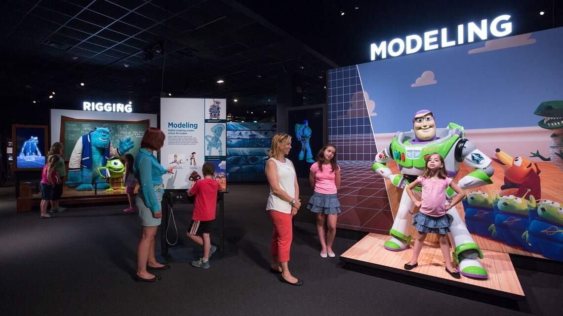 Pixar exhibit brings movie magic to Frost Science