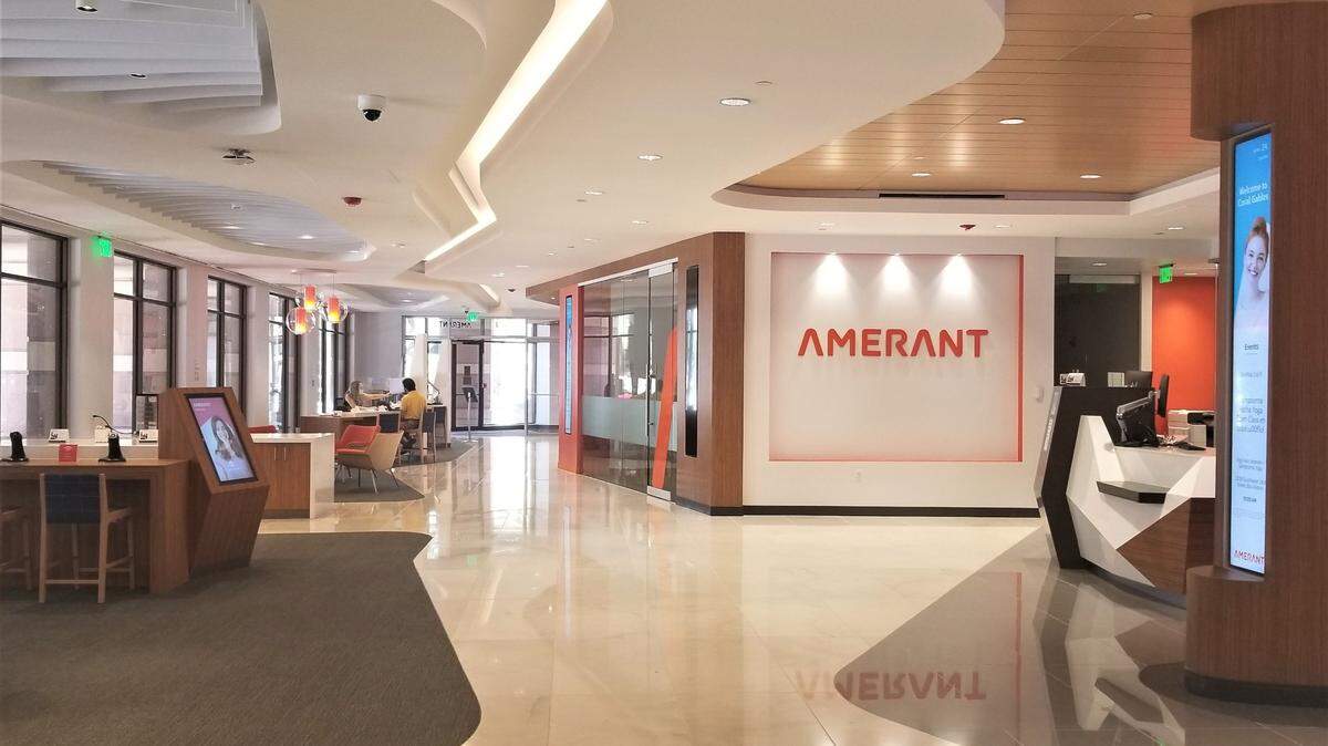 A branch of Coral Gables-based Amerant Bank.