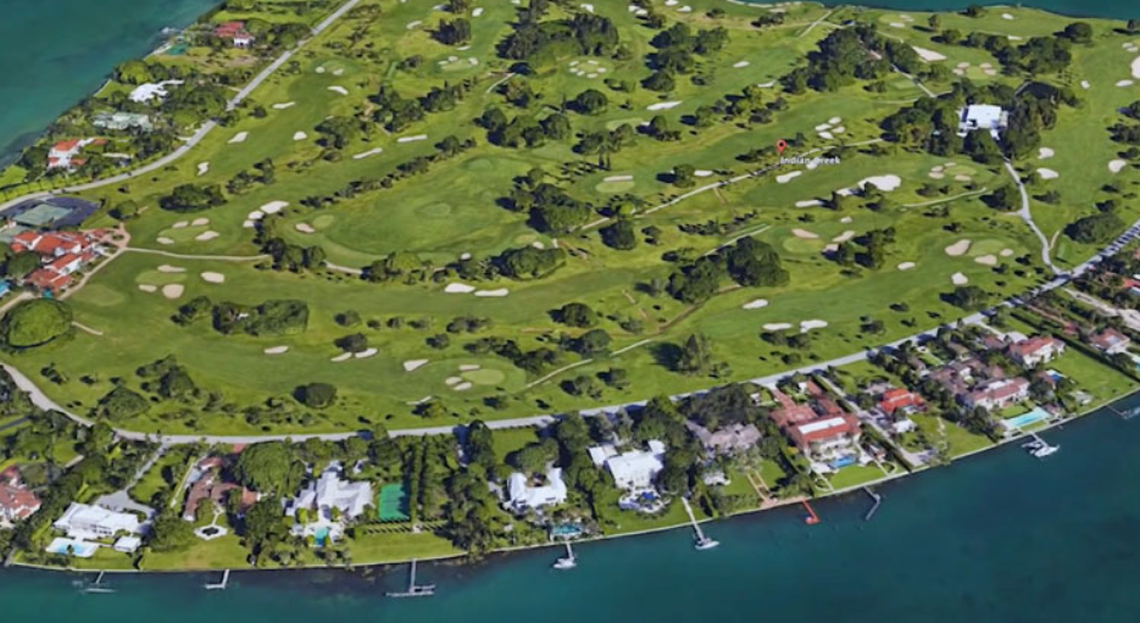 Aerial view of Indian Creek Village