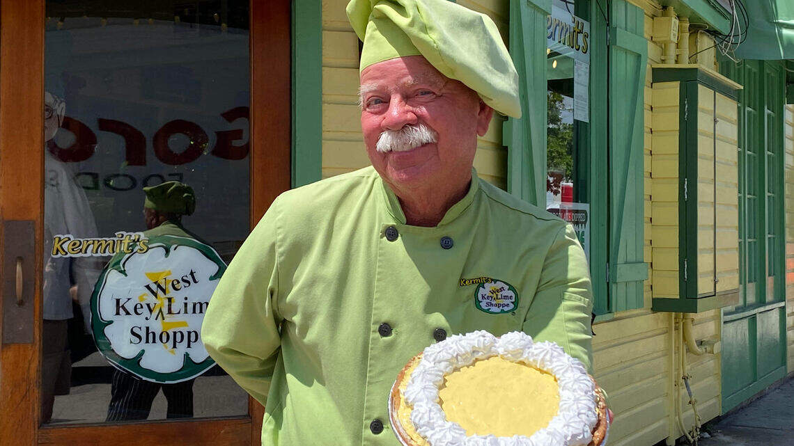 ‘That man has a pie. Is he going to throw it?’ How the Key lime pie king found fame