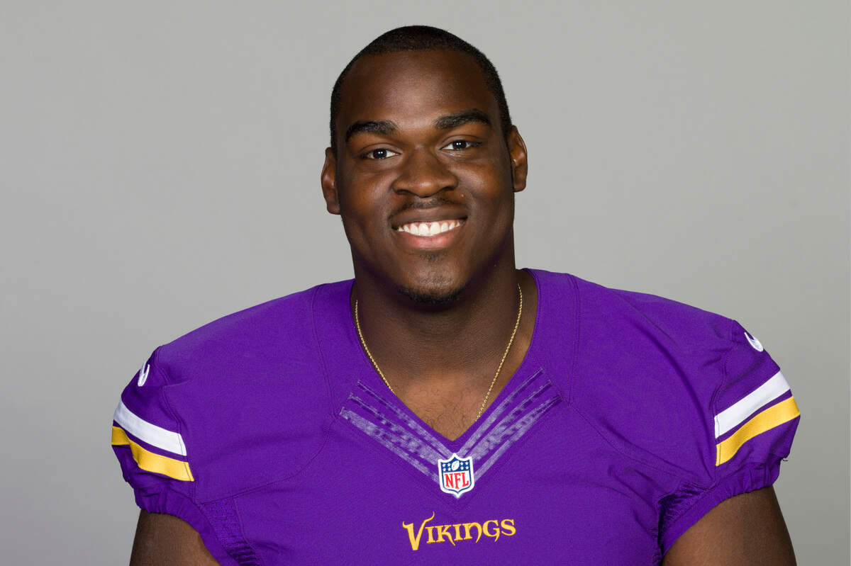 Olisaemeka Udoh of the Minnesota Vikings.