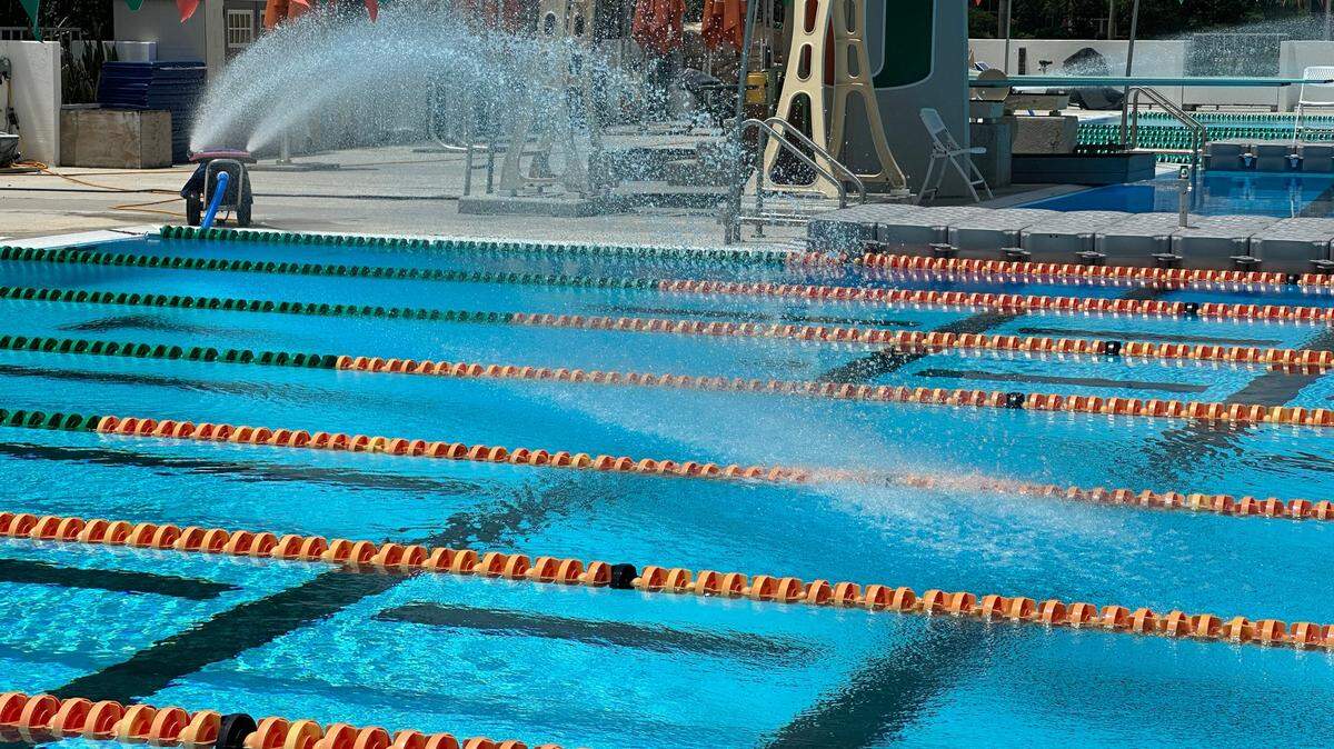 Si usa una piscina que se enfría con un aireador, aprovéchela mientras dura el calor en el sur de la Florida este verano de 22023.