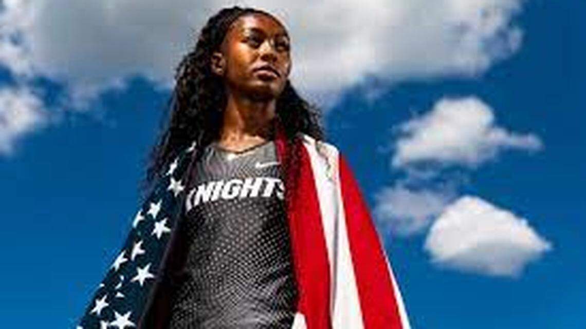 Miami native Rayniah Jones, a Southridge High grad now at University of Central Florida, is one of four Florida female college athletes will be offered a sponsorship deal July 1 under new NIL law.