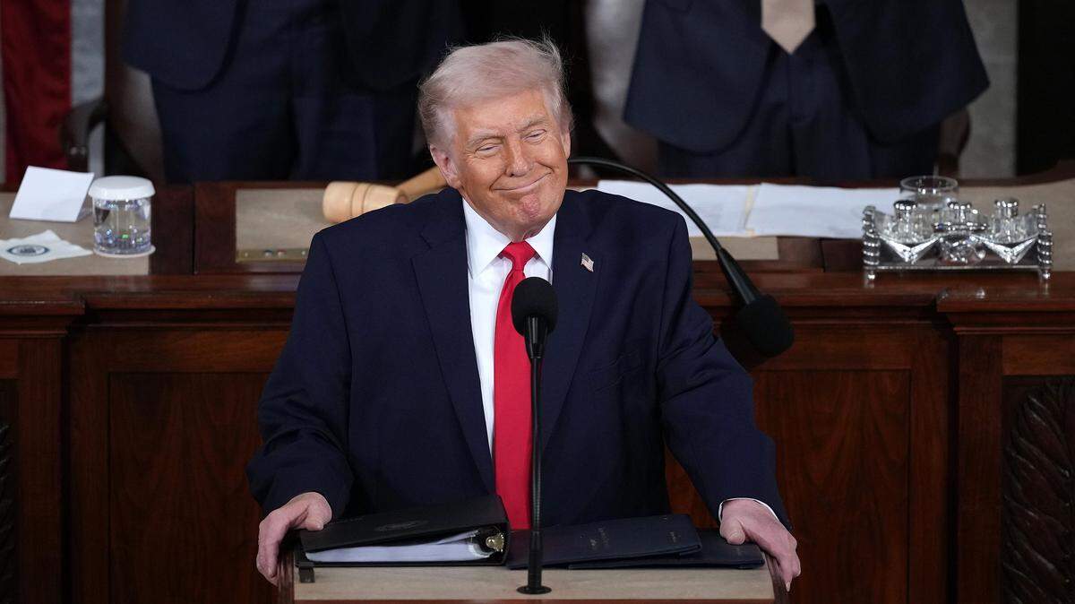 President Donald Trump delivered his State of the Union address  to Congress in Washington on Feb. 24, 2026.