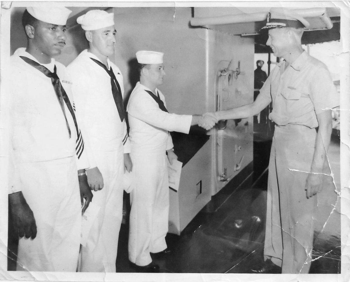 John E. Hatcher served in the U.S. Navy for 20 years from 1939 to 1959 and survived the Attack on Pearl Harbor on Dec 7, 1941. He celebrated his 99th birthday with hundreds of community members in Homestead Monday.