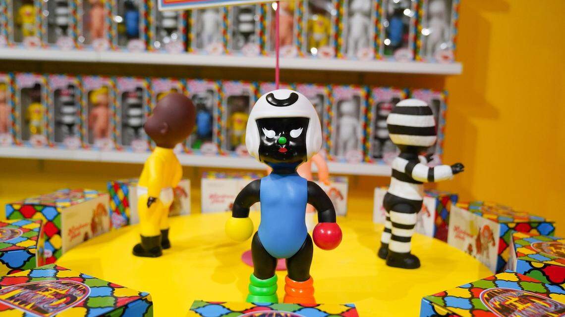 Trenton Doyle Hancock’s work will be on exhibit at Miami’s Locust Projects through Feb. 8.