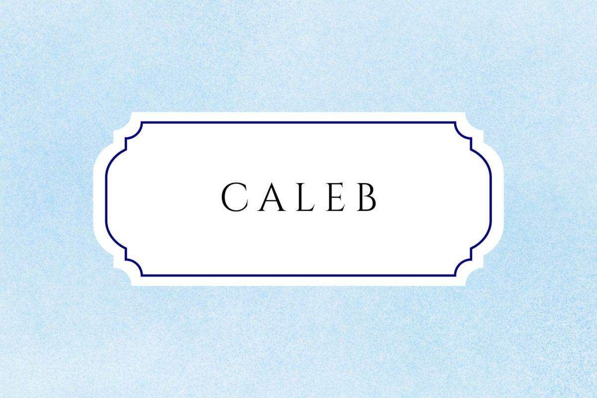 Baby name Caleb
