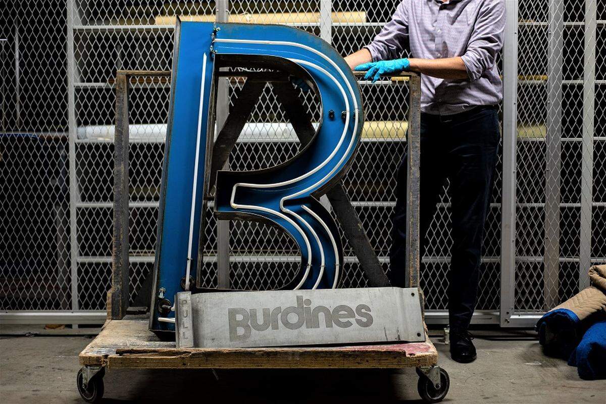 The Burdines store on the corner of Flagler Street and Miami Avenue became synonymous with the city’s downtown in 1947. The neon sign adorned the corner of the building until 2005, when Macy’s, which then owned the store, renamed it and took it down.