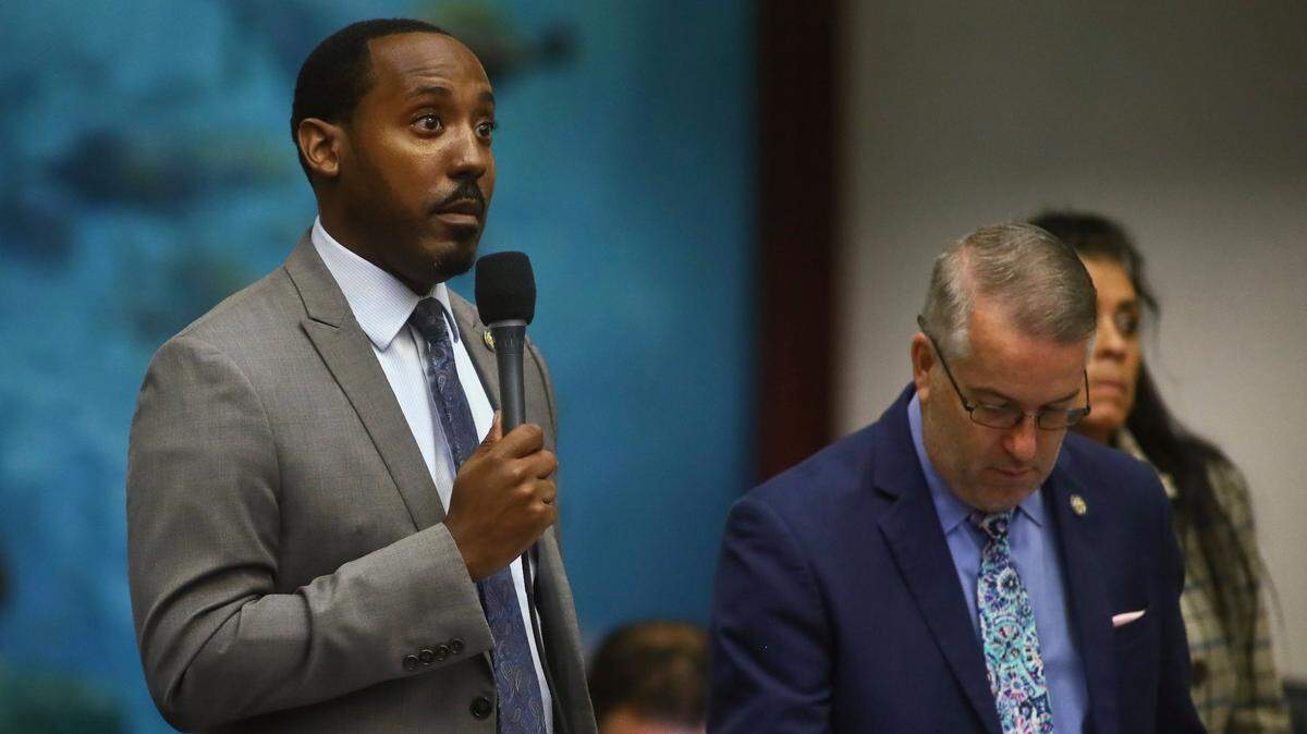 Rep. Ramon Alexander, D-Tallahassee, announced Thursday that he will not seek reelection, leaving House Democrats to seek out a new leader for 2023.