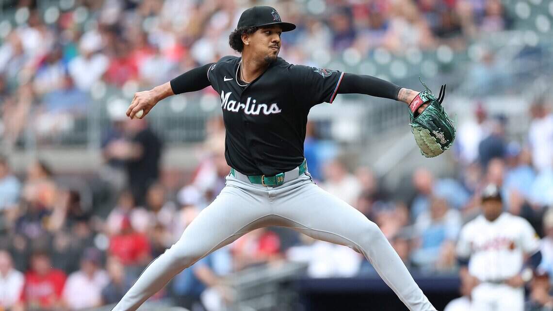 Marlins’ bats silenced by Bryce Elder in fifth consecutive loss to Braves