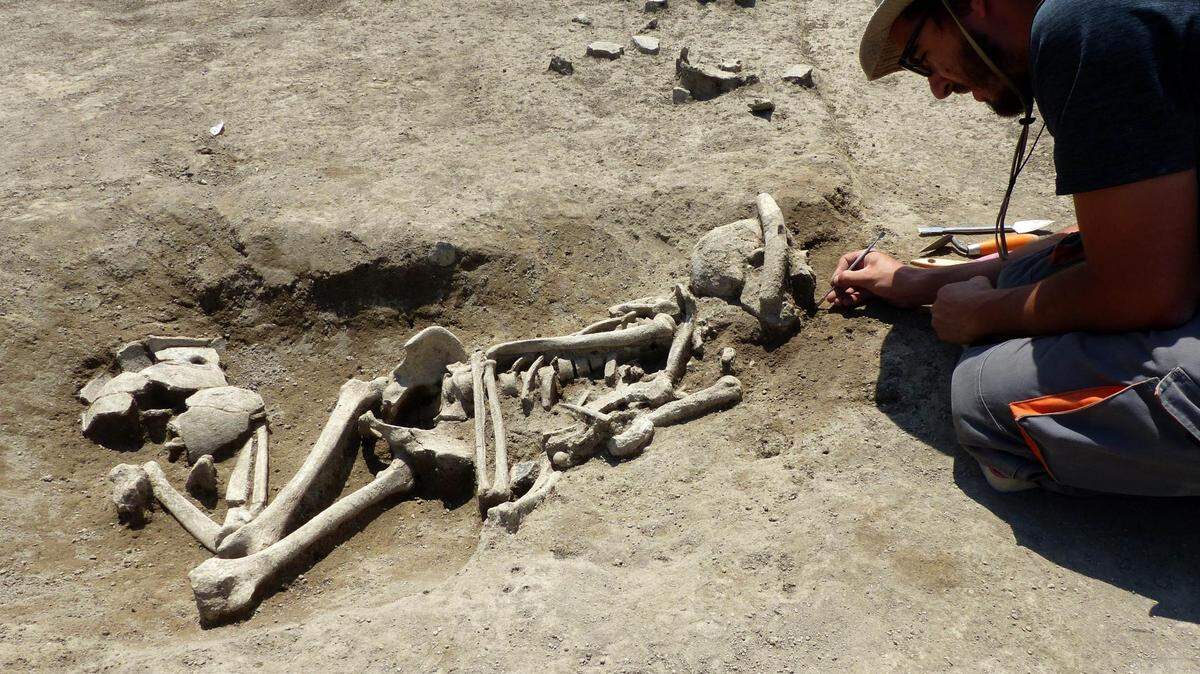 Archaeologists unearthed a sprawling necropolis that was used for about 4,000 years in France, according to officials.