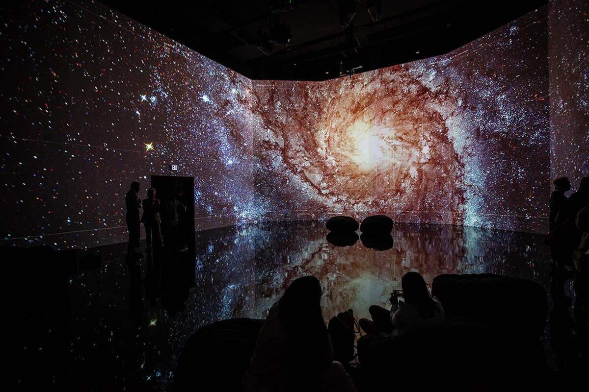 Another view of "Infinite Space," coming in October to Artechouse.