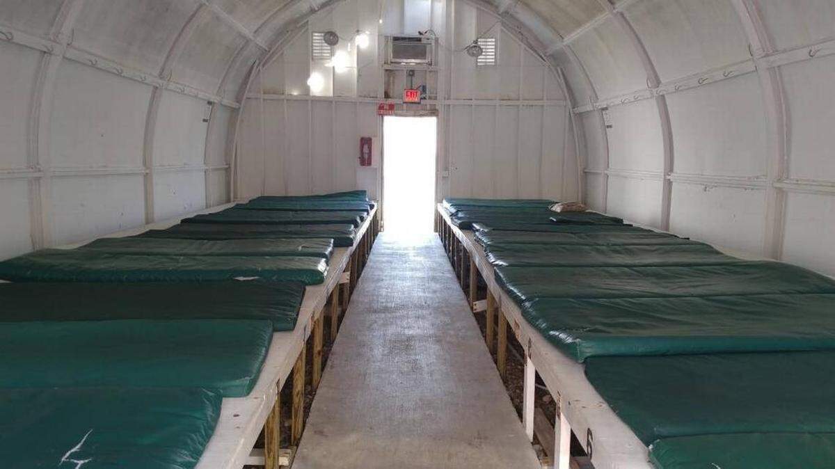 The Keys Overnight Temporary Shelter takes in about 100 people per night at 5537 College Road.