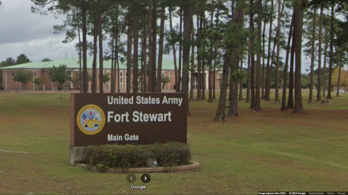 Former soldier Jacob Suenkel was charged with theft and sale of government property taken from Fort Stewart in Georgia, the U.S. Attorney’s Office says.