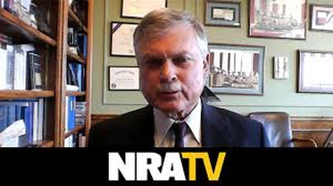 Stephen P. Halbrook, a lawyer who has represented the National Rifle Association, appears on NRA TV.