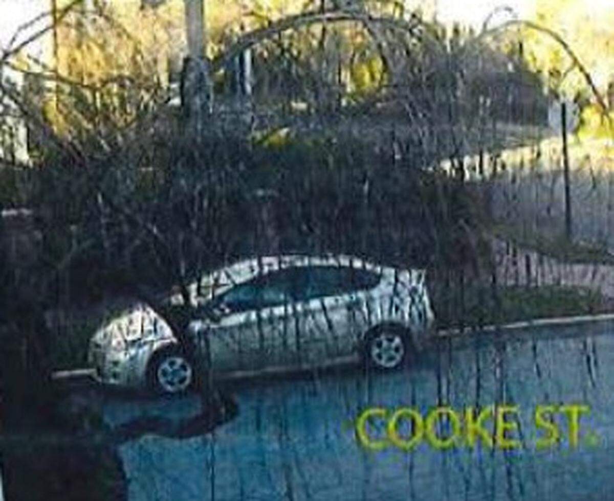 Security camera footage shows the Nissan Sentra that investigators say was rented by Claudio Manuel Neves Valente, the man accused of fatally shooting two Brown University students and injuring nine others.