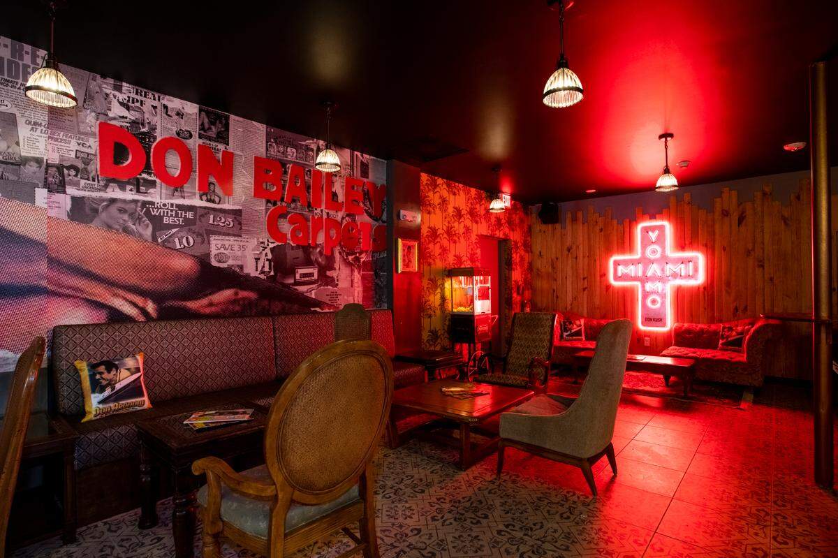 Don’s 5 Star Dive Bar is located at the refurbished Selina Gold Dust on Biscayne Boulevard.
