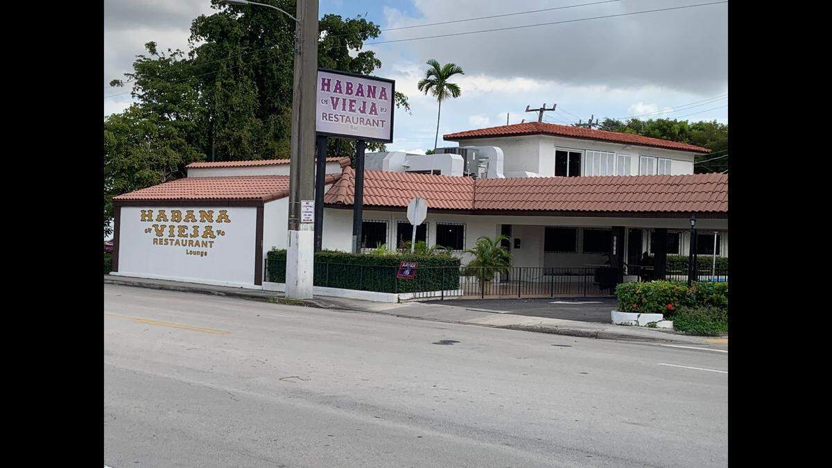 Miami’s Habana Vieja Restaurant, 2475 SW 37th Ave.