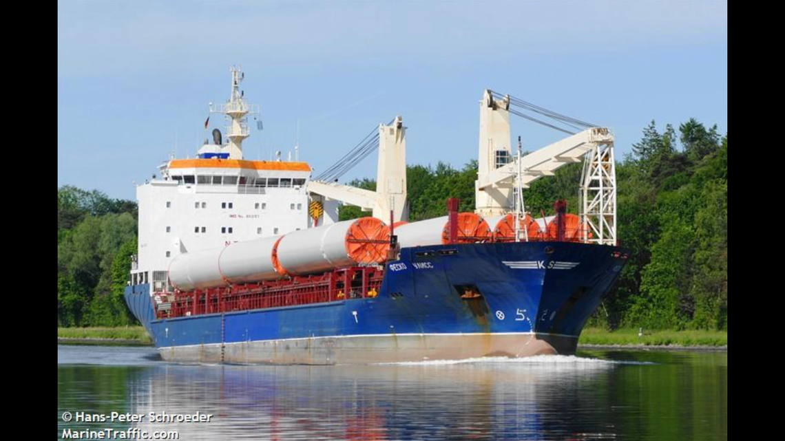 A Russian cargo ship was barred from docking at a Maine port amid Russia’s invasion of Ukraine. It first asked to dock in Canada and was turned away.