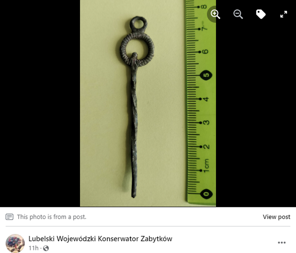 The stake was likely brought to the region by a nomadic culture.