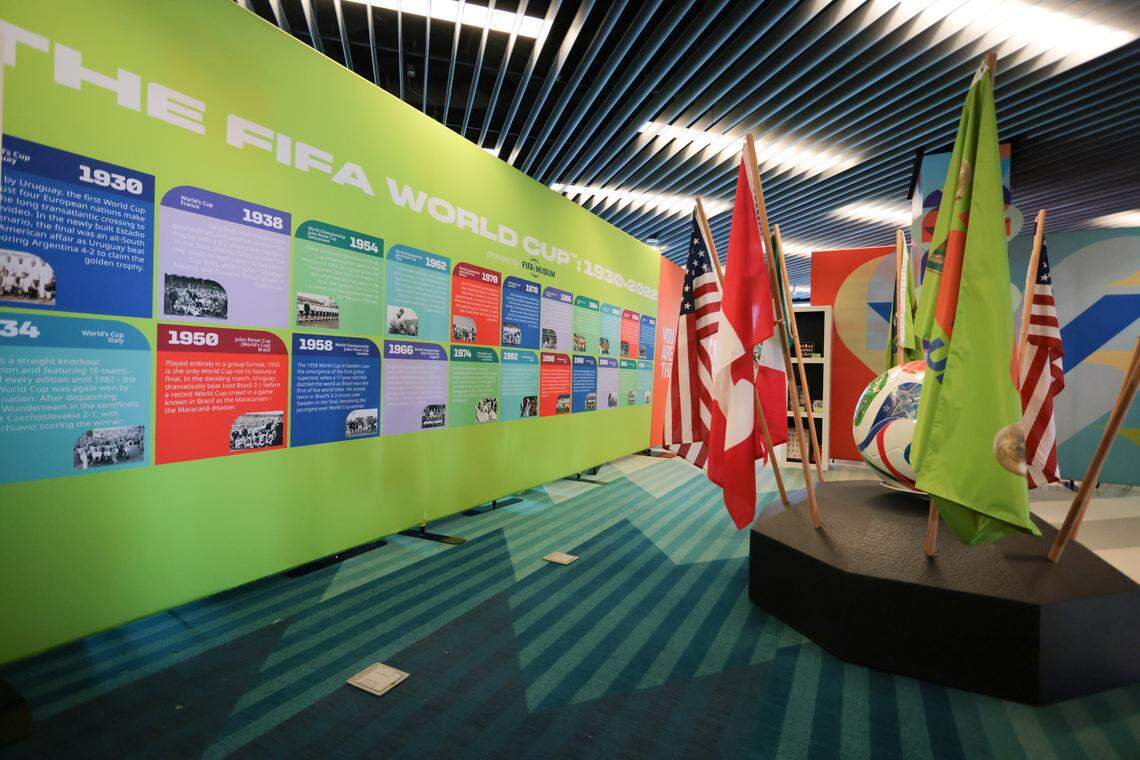 A view of the common areas during the opening of Miami's volunteer center.