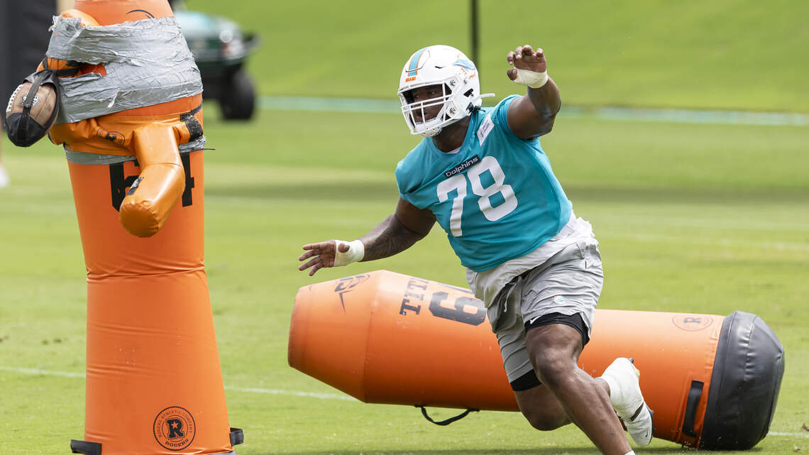 Dolphins DL Kenneth Grant is back and feels ‘more explosive and dynamic’