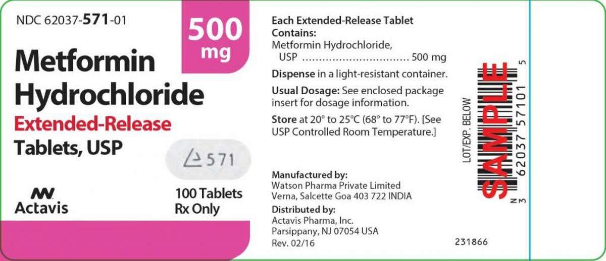Teva Pharmaceuticals USA, Inc. recalled 14 lots of Metformin Hydrochloride Extended-Release Tablets, USP 500 mg and 750 mg, 100 and 1000 count bottles, in the United States.