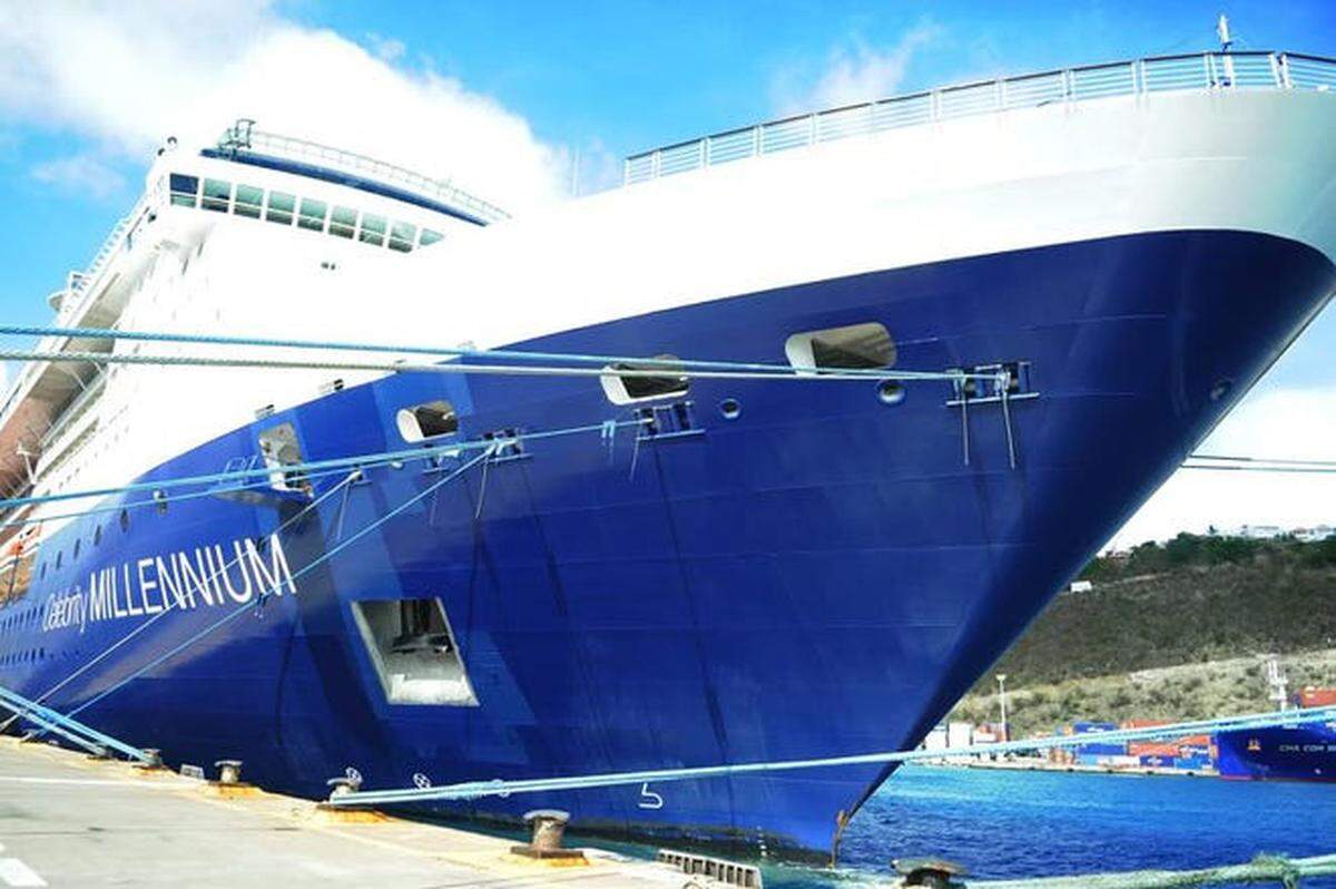 Two passengers tested positive for COVID-19 aboard the Celebrity Millennium cruise ship on Thursday, June 10, 2021, during the first cruise in the Caribbean in seven months.