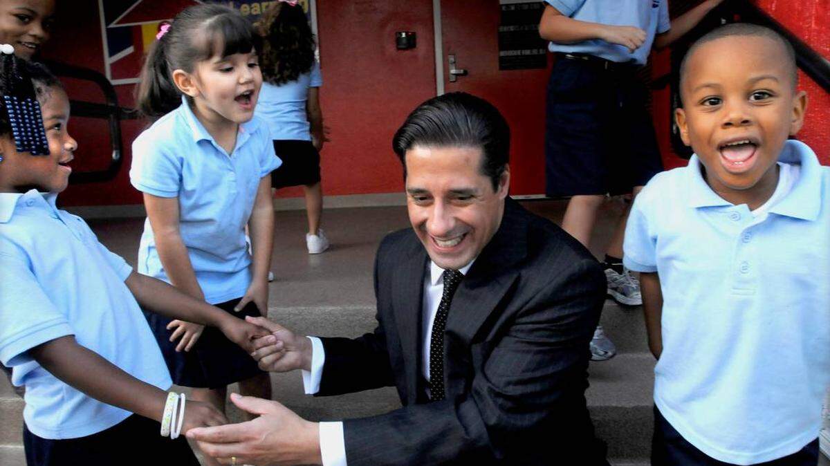 Miami-Dade County School Board is about to begin the process of replacing Supertintendent Alberto Carvalho, who is heading to Los Angeles.