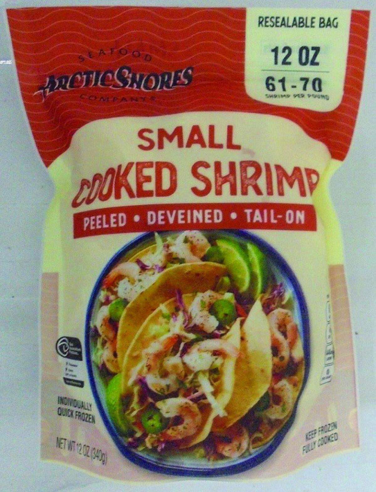 Arctic Shores small cooked shrimp