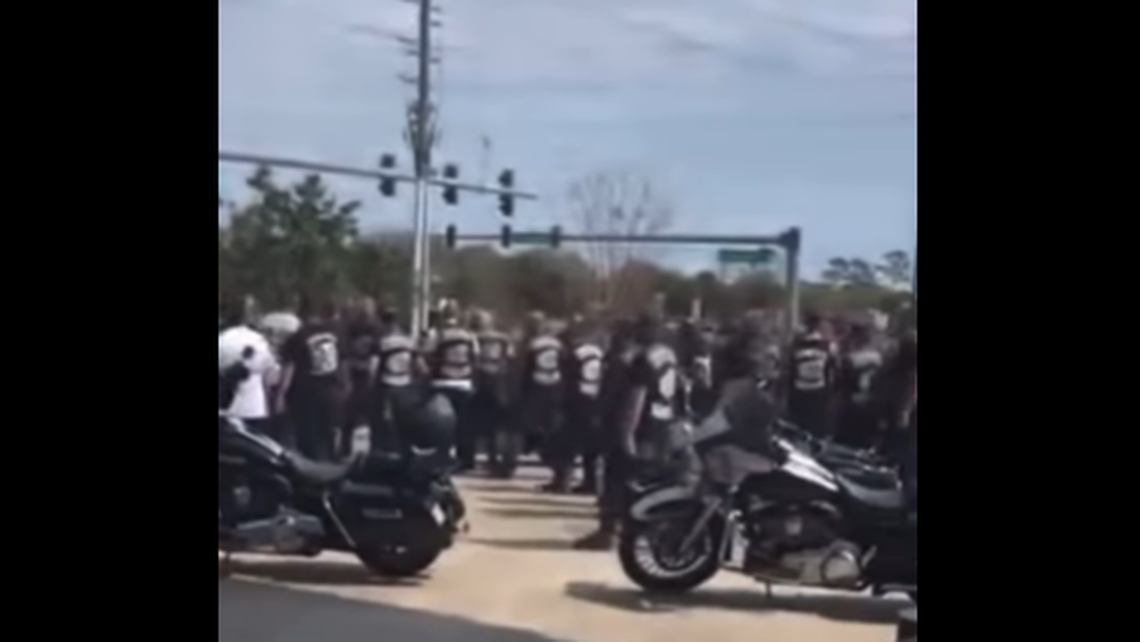 The brawl coincided with the final weekend of the 84th Annual Daytona Beach Bike Week, staged about a 15-mile drive north in Daytona Beach. 