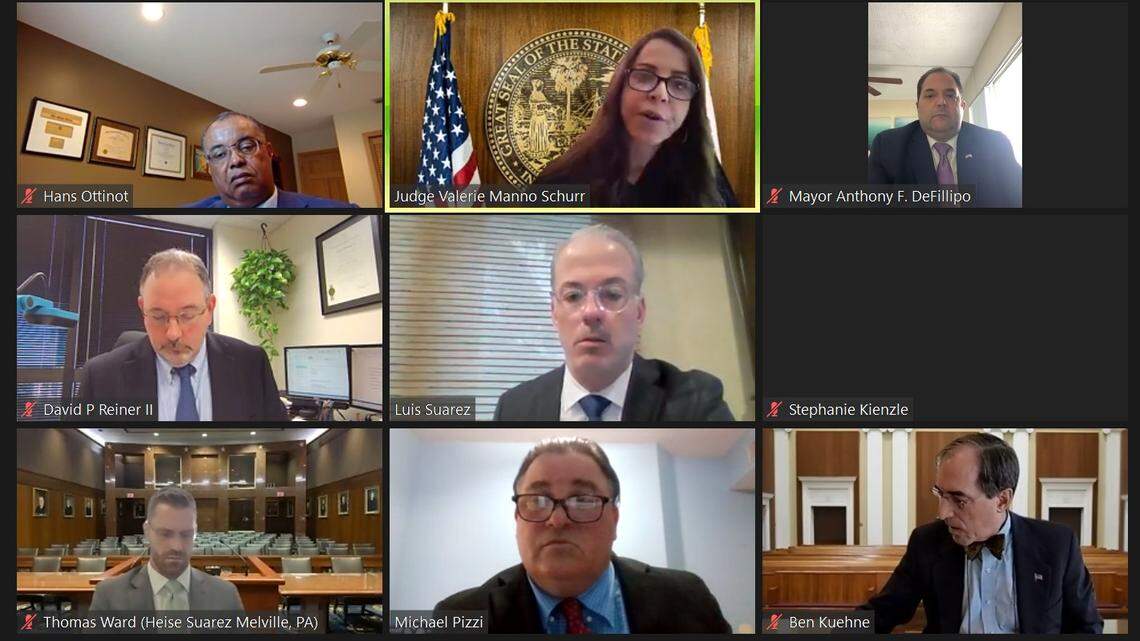 At a Thursday hearing, Miami-Dade Circuit Judge Valerie Manno Schurr ordered North Miami Beach commissioners to attend their next commission meeting later in March to get city business done.