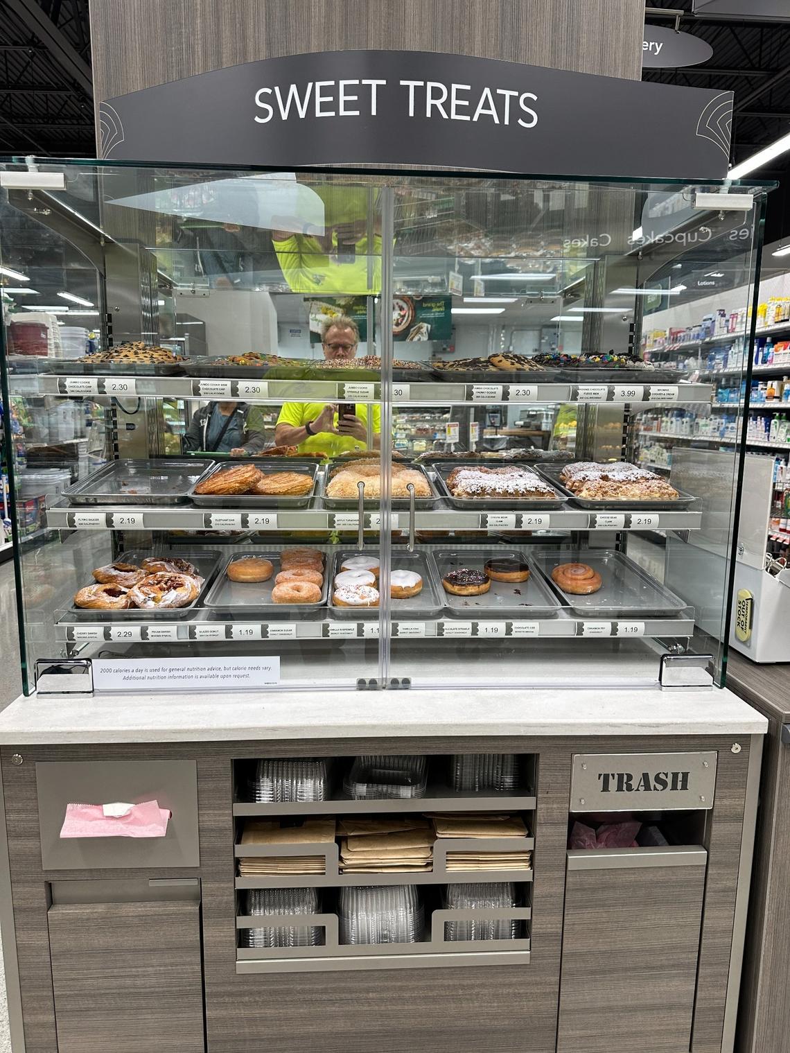 A Sweet Treats self serve station at the Bakery Department inside the new Briar Bay Publix on March 2, 2025.