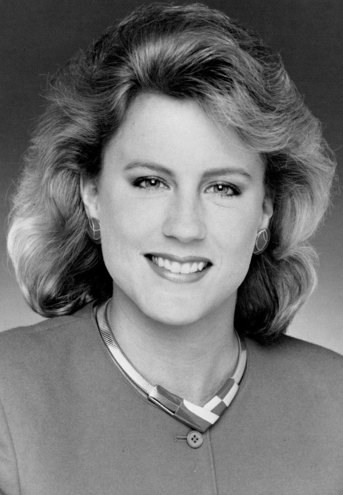 Channel 7 News anchor Joan Lovett.