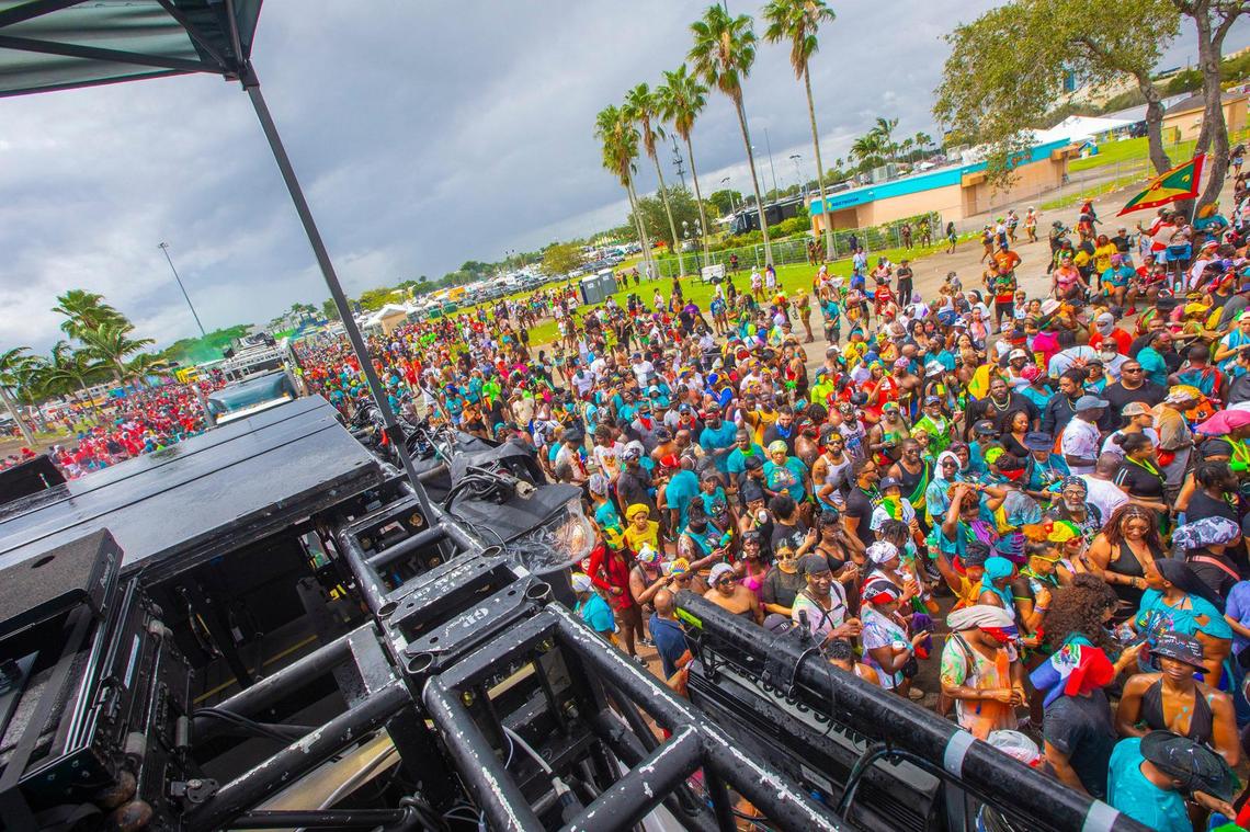 J’ouvert, Miami Carnival at Miami-Dade County Fair Expo) on Saturday October 8th., 2022.