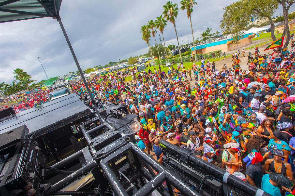 J’ouvert, Miami Carnival at Miami-Dade County Fair Expo) on Saturday October 8th., 2022.