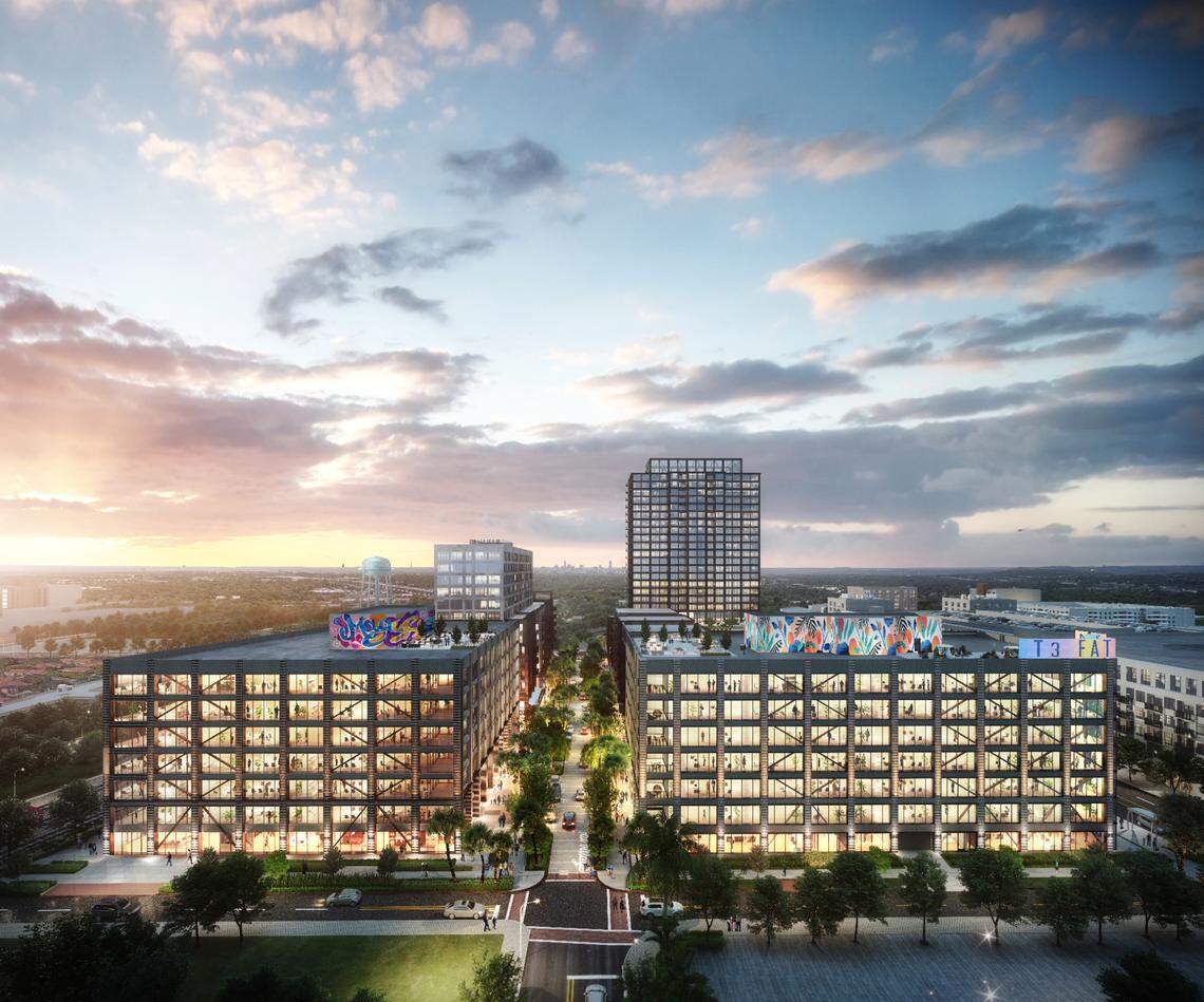 The FAT Village development in Fort Lauderdale will consist of 200,000 square feet of office space, 850 residential units across three towers, a parking garage with 1,200 spots and over 80,000 square feet of food, shopping, entertainment, art studios, and galleries.